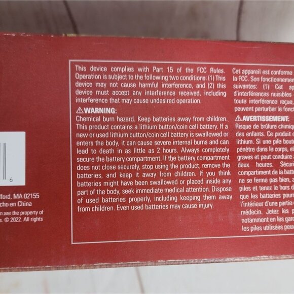 Festive Fitz and Floyd LED Candle Set - Real Wax Remote Control Flickering Light - Picture 6 of 8